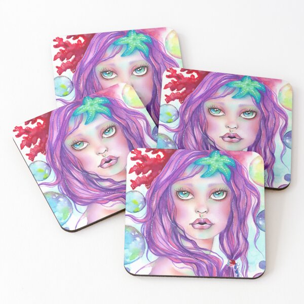 Item preview, Bubbles Mermaid designed and sold by ChubbyMermaid.