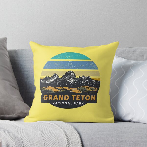 Item preview, Retro Grand Teton National Park Wyoming designed and sold by wildTrack---.