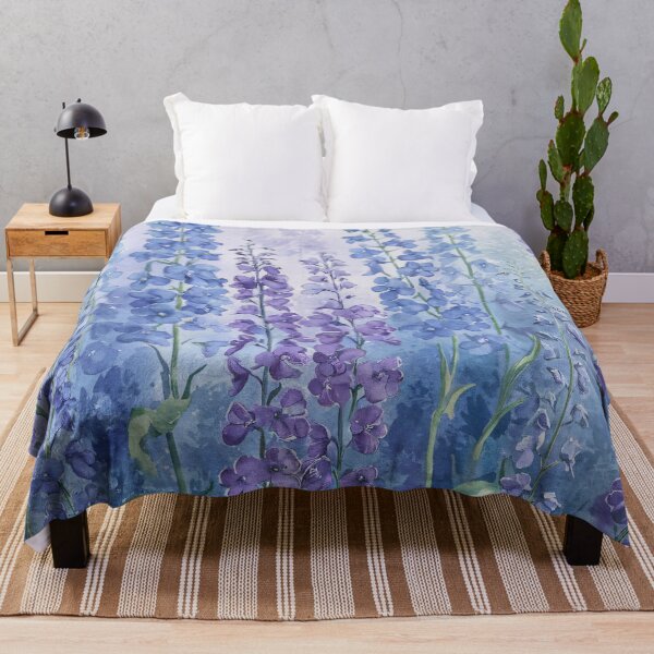 Item preview, Delphinium flowers designed and sold by pixelplaza.