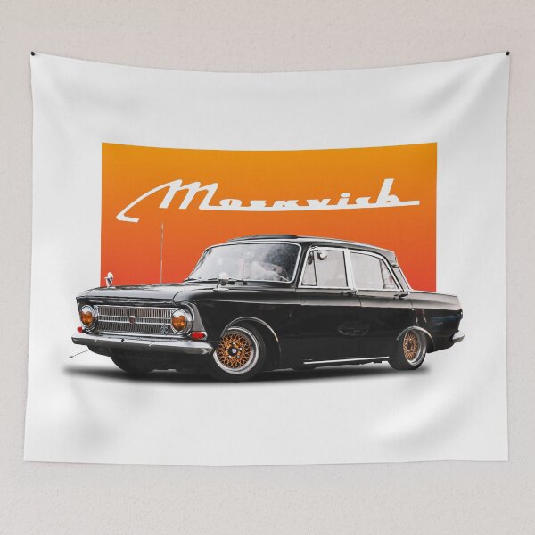 Aperçu de l'œuvre Moskvich 412 voiture rétro urss créée et vendue par Kikostas.