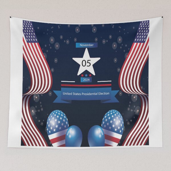 Item preview, US Presidential Election 2024 designed and sold by GraphixKing999.