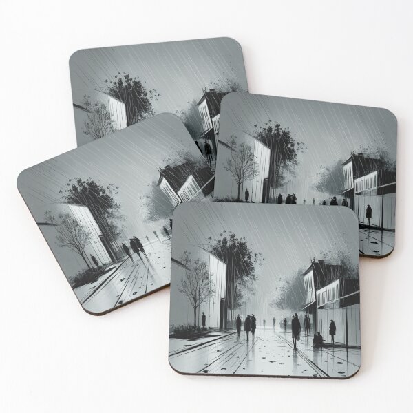 Item preview, Urban Rain Reflections designed and sold by Donkey's Salad.