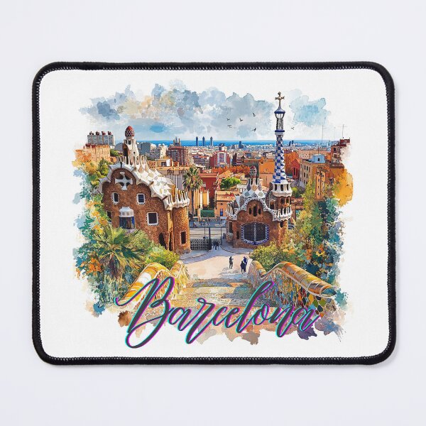 Item preview, Antoni Gaudí park, city of Barcelona designed and sold by Micapox.
