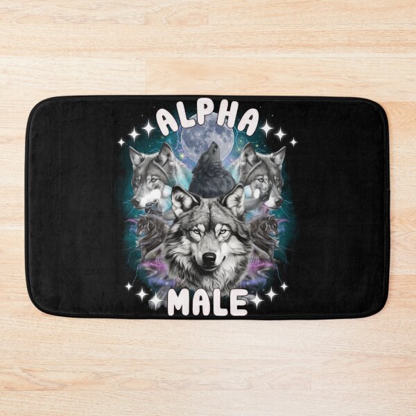 Item preview, Alpha Male Wolf Vintage 90s Wolf Ripping Werewolf Alpha Wolf Funny Oddly Meme designed and sold by Taylor  ART.