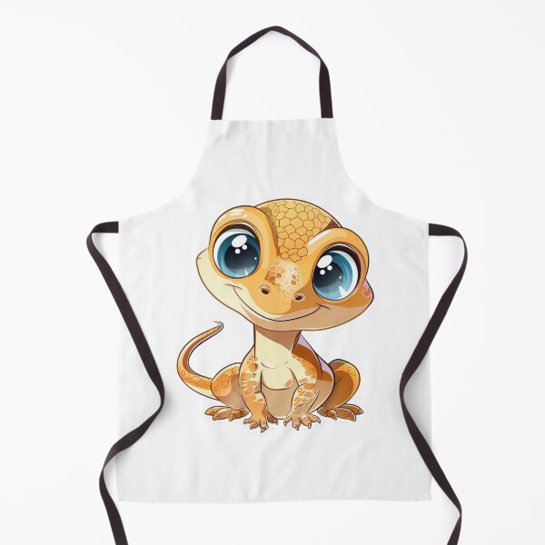 Item preview, Yellow Cartoon Lizzard designed and sold by NicolasGlowArt.