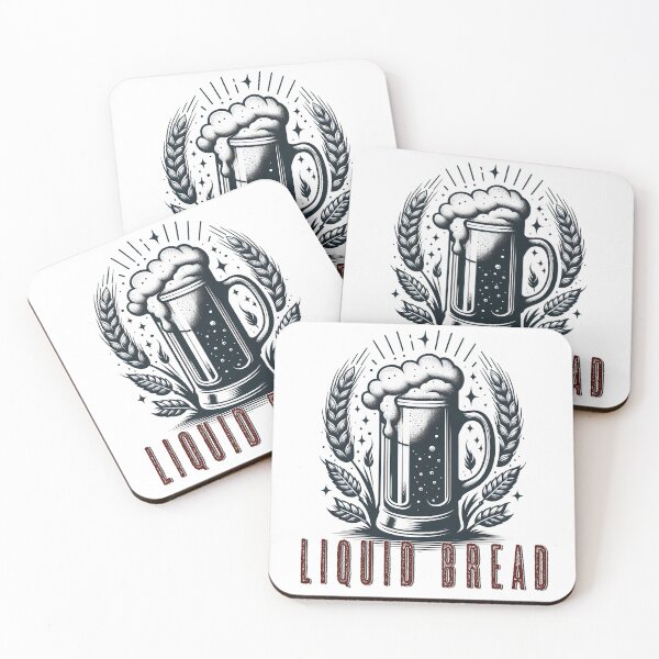 Item preview, Liquid Bread (5) designed and sold by Black Sands Art.