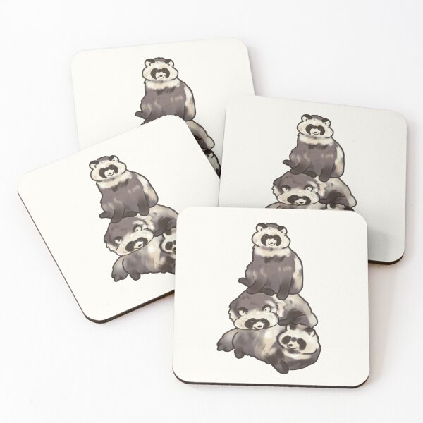 Item preview, Raccoon dog stack designed and sold by Artofmayara.