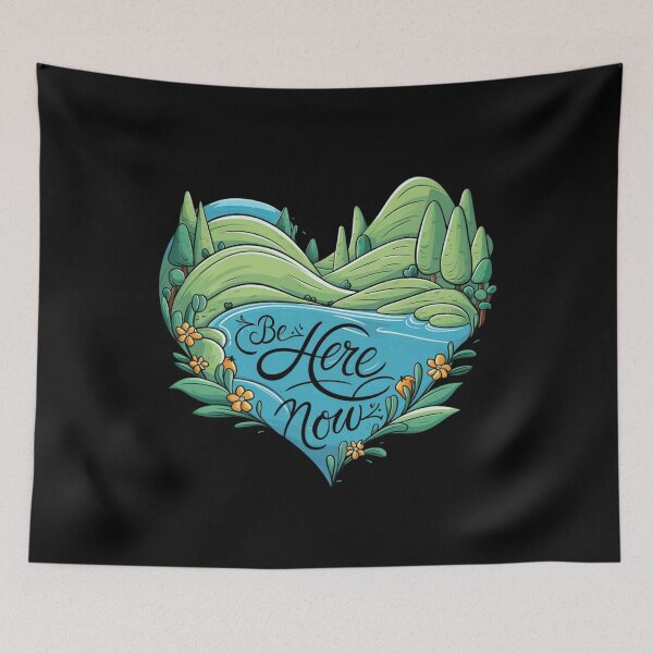 Item preview, Daily Mantra Be Here Now designed and sold by Flying Alligator.