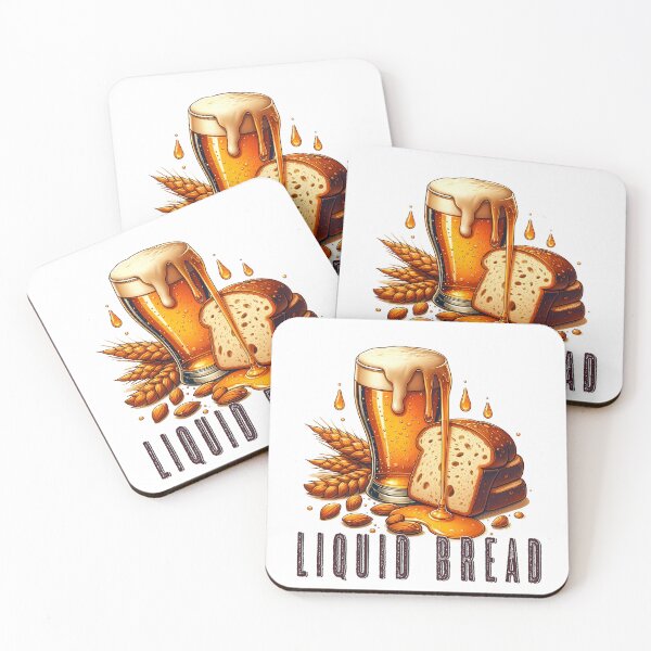Item preview, Liquid Bread (11) designed and sold by Black Sands Art.