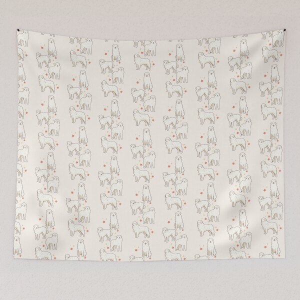 Item preview, kuvasz dogs designed and sold by Artofmayara.