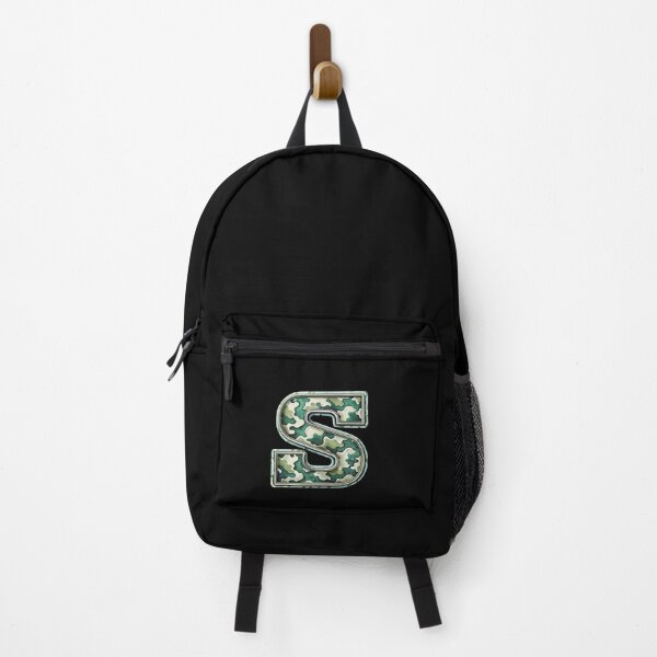 Item preview, camouflage letter S designed and sold by jkrphoto.