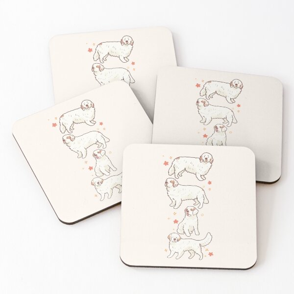 Item preview, clumber spaniel dogs designed and sold by Artofmayara.