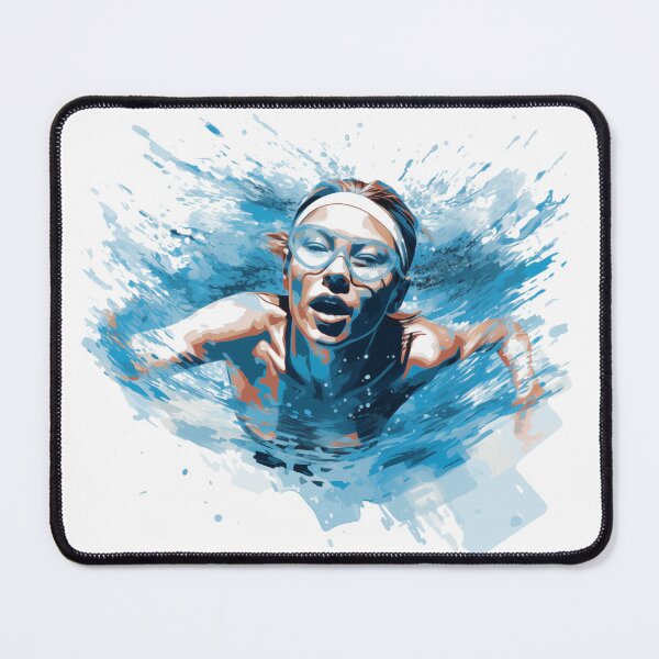 Item preview, Girl athletic swimmer designed and sold by TeeTemptation.
