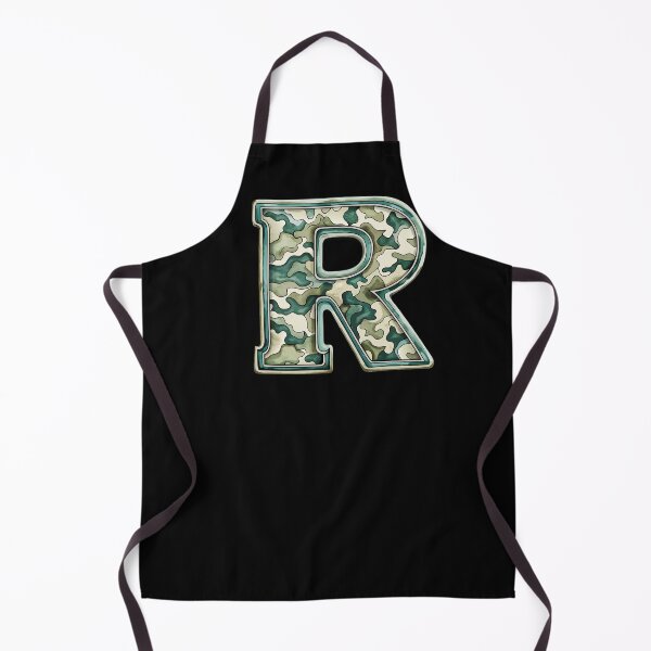 Item preview, camouflage letter R designed and sold by jkrphoto.