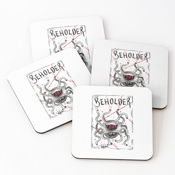 Item preview, Monster Manual Alphabet: Beholder designed and sold by TheDoodlemancer.