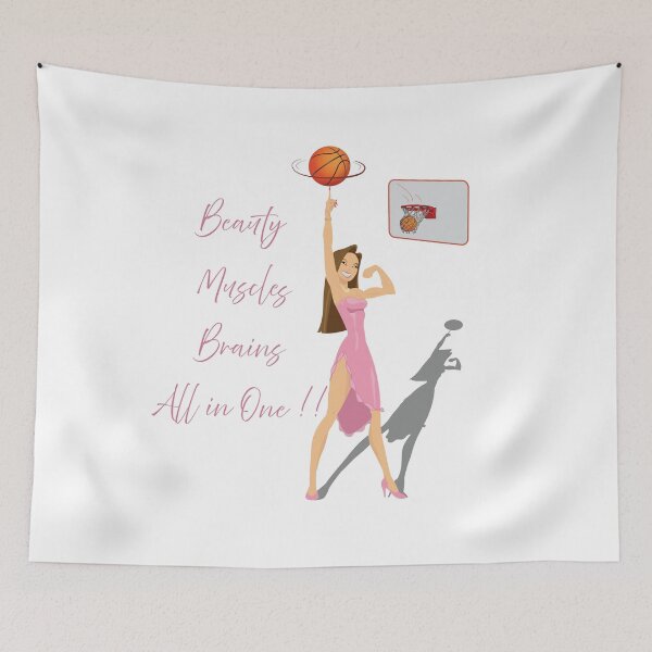 Item preview, Beautiful Strong Woman Spinning a Ball on Her Finger designed and sold by OooPstudio.