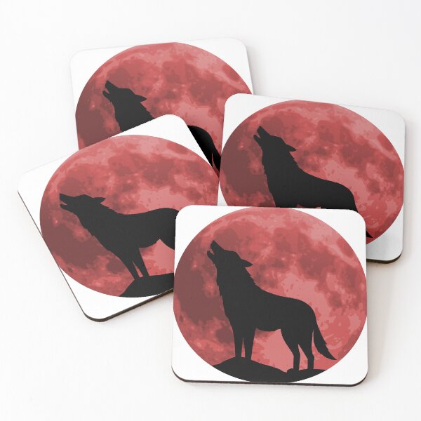 Item preview, Wolf And Moon designed and sold by Red-forever.