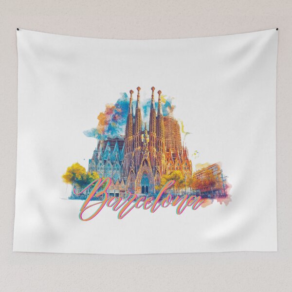 Item preview, Holy family of Barcelona of illustrated lights designed and sold by Micapox.