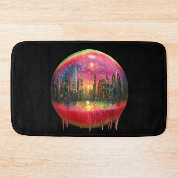 Item preview, Cityscape Watermelon Spectacle designed and sold by AI-Only Creations.