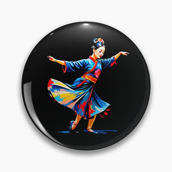 Item preview, Chinese Artist in Traditional Dance Costume designed and sold by artwaves.