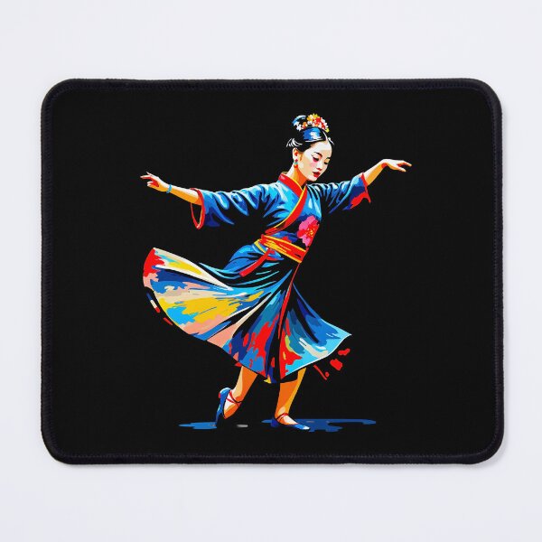 Item preview, Chinese Artist in Traditional Dance Costume designed and sold by artwaves.