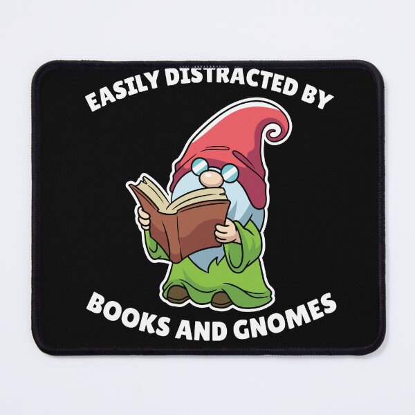 Item preview, Easily Distracted Books Gnomes Gnom designed and sold by MooonTees.