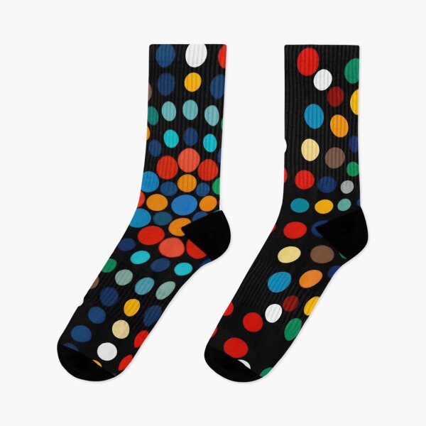 Item preview, Polka Pulse: Color Rhythm on Black  designed and sold by donwillisjrart.
