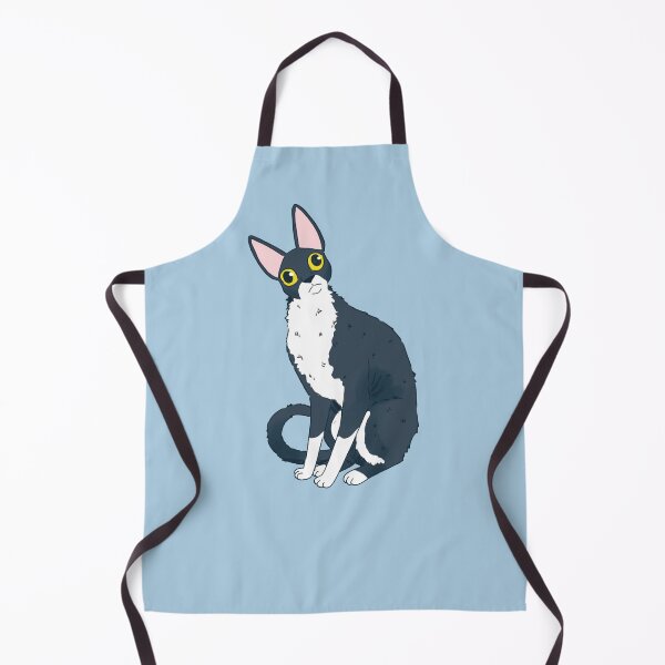 Item preview, Cute Cornish Rex Cat Illustration designed and sold by Yaragold.