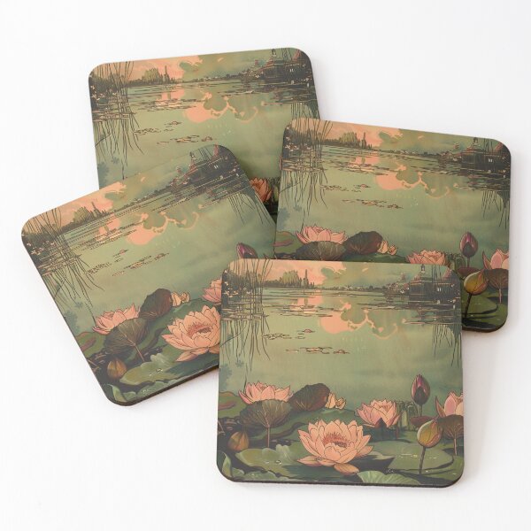 Item preview, ex libris waterlily designed and sold by MendaciousMina.