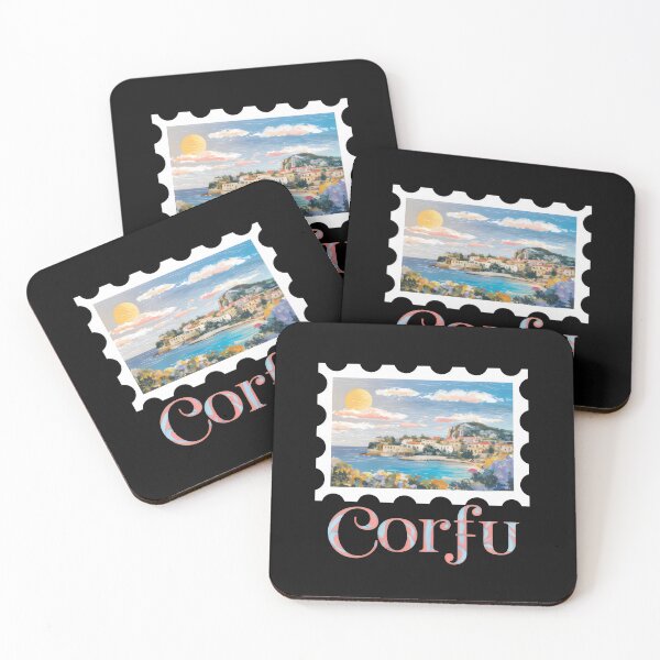 Item preview, Corfu Travel Greece - "Explore Corfu: Greek Island Travel Adventures" designed and sold by stickercuffs.