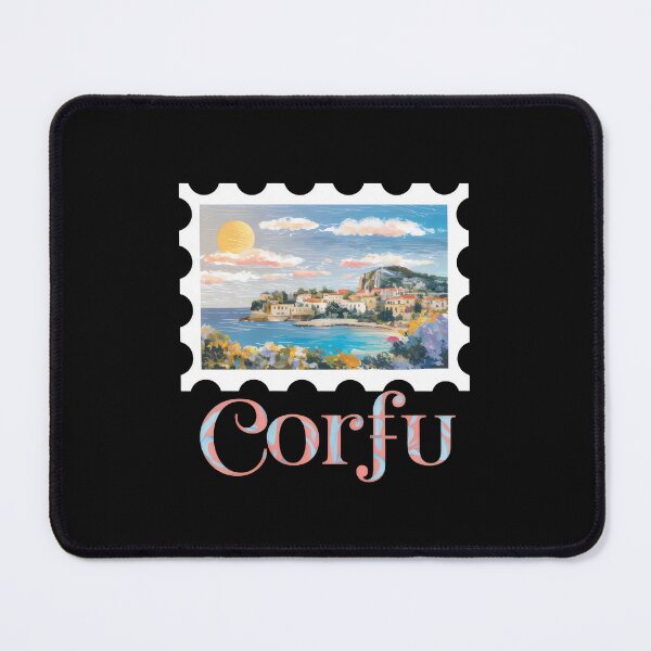 Item preview, Corfu Travel Greece - "Explore Corfu: Greek Island Travel Adventures" designed and sold by stickercuffs.