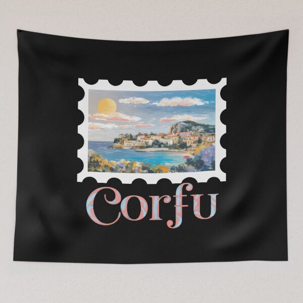 Item preview, Corfu Travel Greece - "Explore Corfu: Greek Island Travel Adventures" designed and sold by stickercuffs.