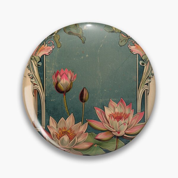 Item preview, ex libris waterlily lotus designed and sold by MendaciousMina.