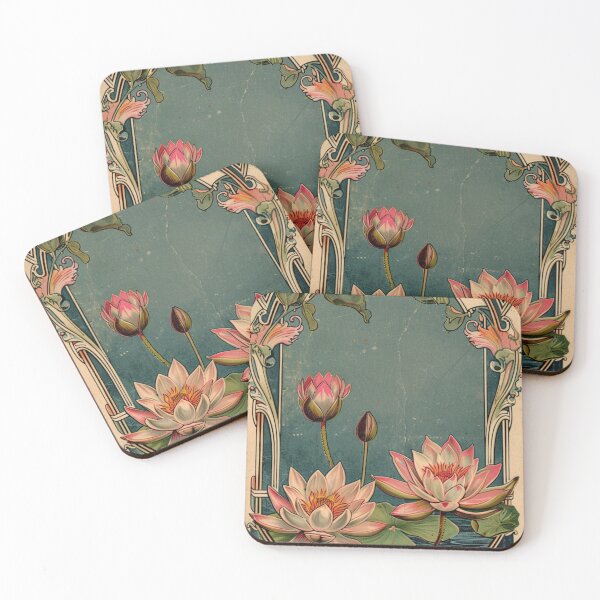 Item preview, ex libris waterlily lotus designed and sold by MendaciousMina.