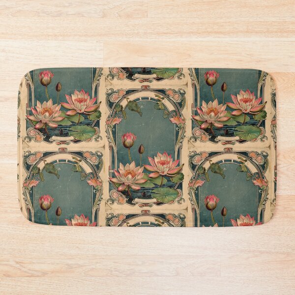Item preview, ex libris waterlily lotus designed and sold by MendaciousMina.