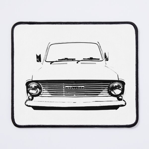 Item preview, Bedford HA 1970s British classic van block black designed and sold by soitwouldseem.