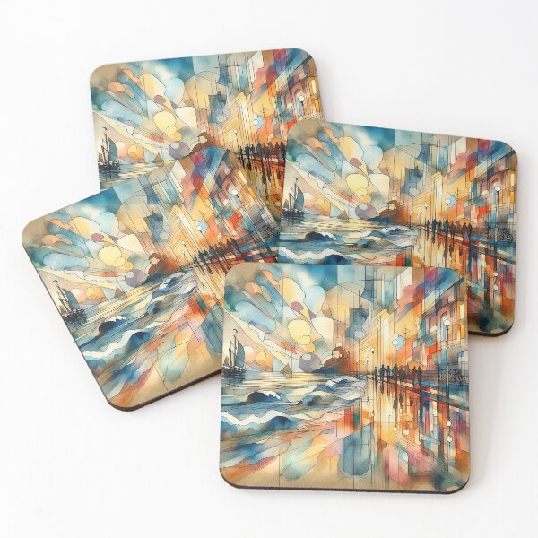 Item preview, Harbor Reflections designed and sold by AIartistIT.