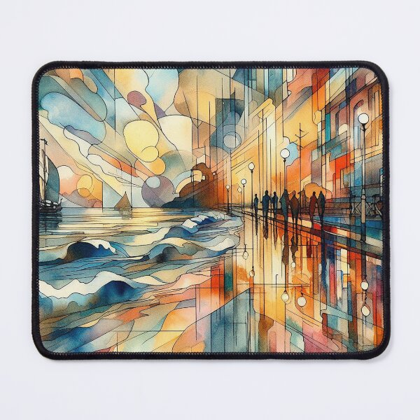 Item preview, Harbor Reflections designed and sold by AIartistIT.