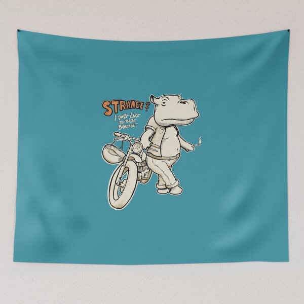 Item preview, Motorcycle hippo designed and sold by motylanoga.