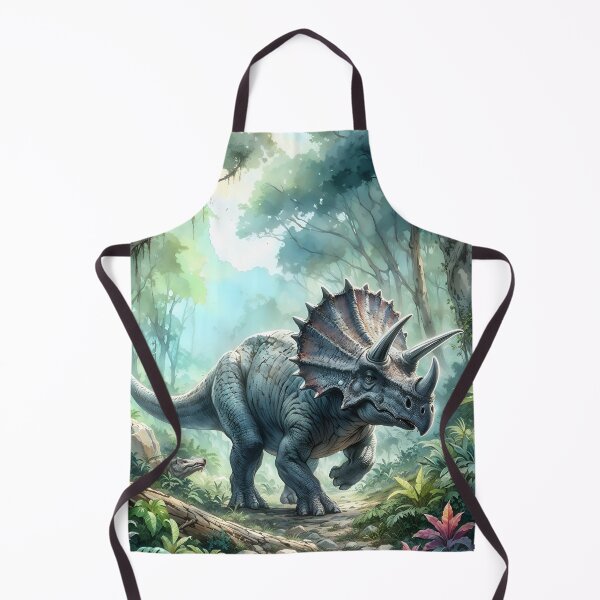 Item preview, Triceratops In A Jungle designed and sold by RubisLeaf.
