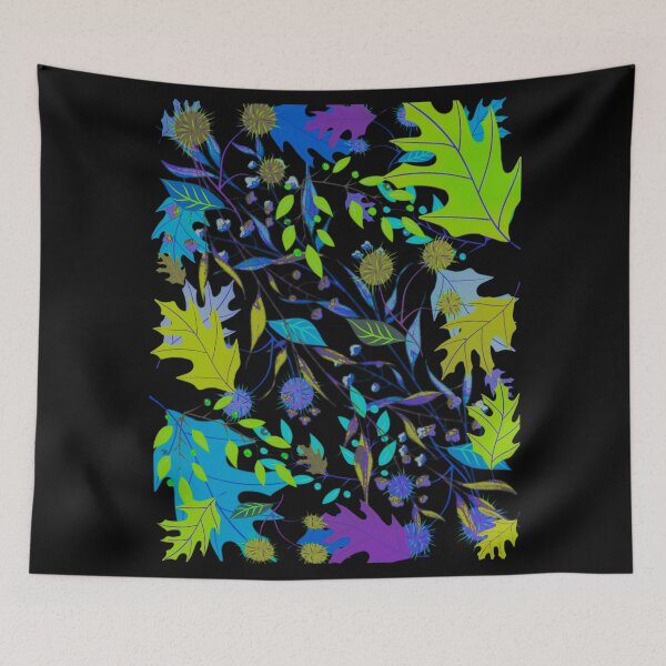 Item preview, Coolest Colourful Leaves & Fruits Pattern  designed and sold by Pattern Hub.