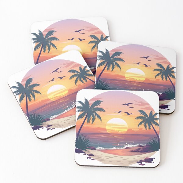 Item preview, Sunset Beach  designed and sold by GiraffeCreative.