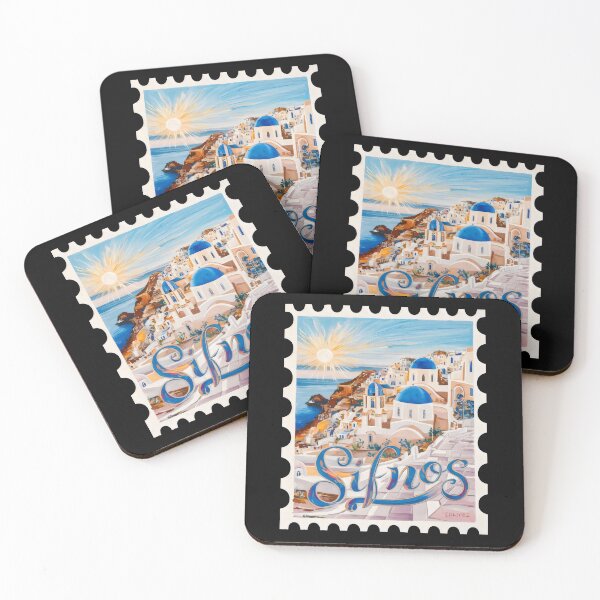 Item preview, Greece Travel Sifnos -"Sifnos Greece: Discover Cyclades Charm" designed and sold by stickercuffs.