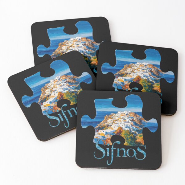 Item preview, Greece Travel Sifnos -"Cyclades Delight: Sifnos Island Adventures" designed and sold by stickercuffs.