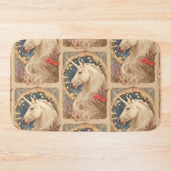 Item preview, Art nouveau Unicorn  designed and sold by MendaciousMina.
