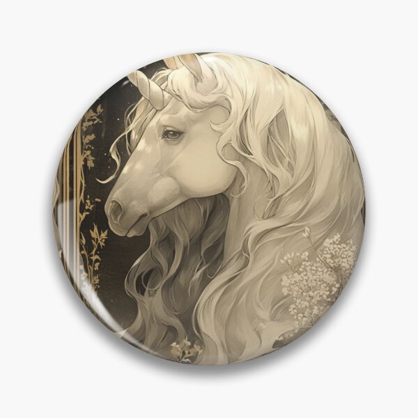 Item preview, Art nouveau Unicorn  designed and sold by MendaciousMina.