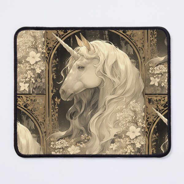 Item preview, Art nouveau Unicorn  designed and sold by MendaciousMina.