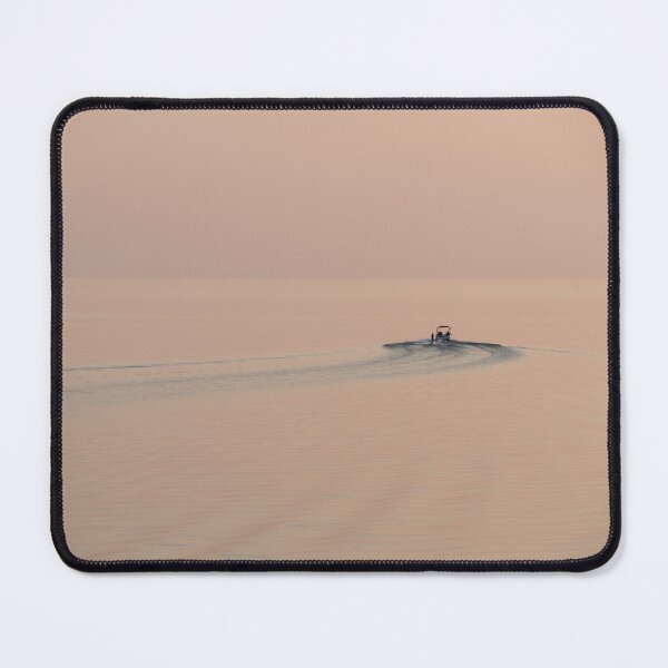 Item preview, Pink Sunset Water Skiing on Flat Calm Sea designed and sold by Georgia Mizuleva.