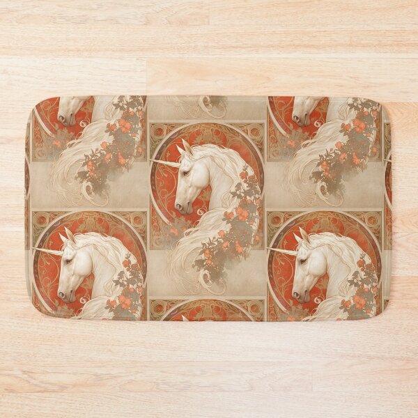 Item preview, Art nouveau Unicorn  designed and sold by MendaciousMina.