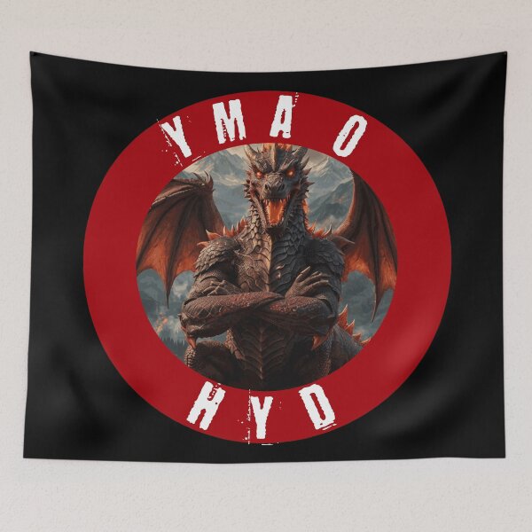 Item preview, YMA O HYD YN GYMRAEG RED 3 designed and sold by Marni Scofidio Desi9ns.